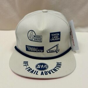 HUF x Toyota Land Cruiser Off-Trail Adventure Hat Cap 4x4 Four Wheel Drive NEW